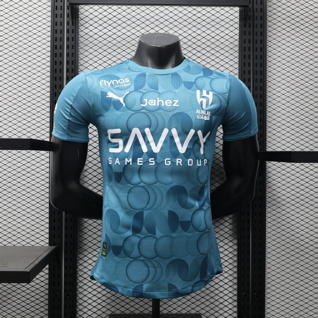 25-26 Al-Hilal Saudi Third Away Kit Player Version Soccer AAAAJersey Cheap Yupoo
