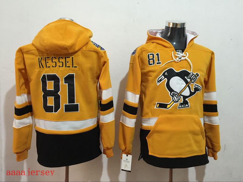 Pittsburgh Penguins hoodie ice hockey jersey M-3XL 匹兹堡企鹅队帽衫冰球服