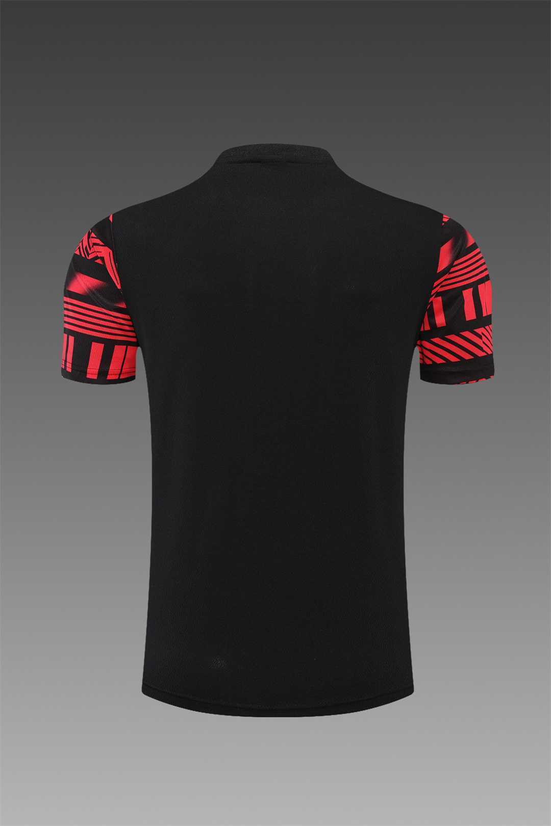 22-23 AC Milan Training Short Sleeve Kit Black 3