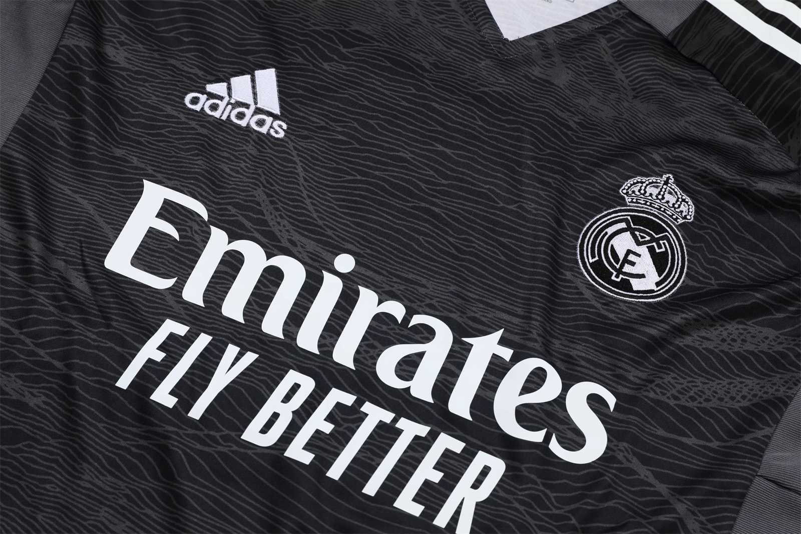 21-22 Real Madrid black goalkeeper long sleeve 14