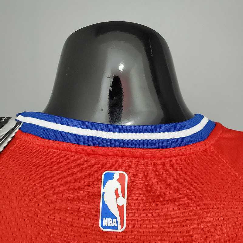 2021 SIMMONS#25 76ers Jordan Themed Red 1