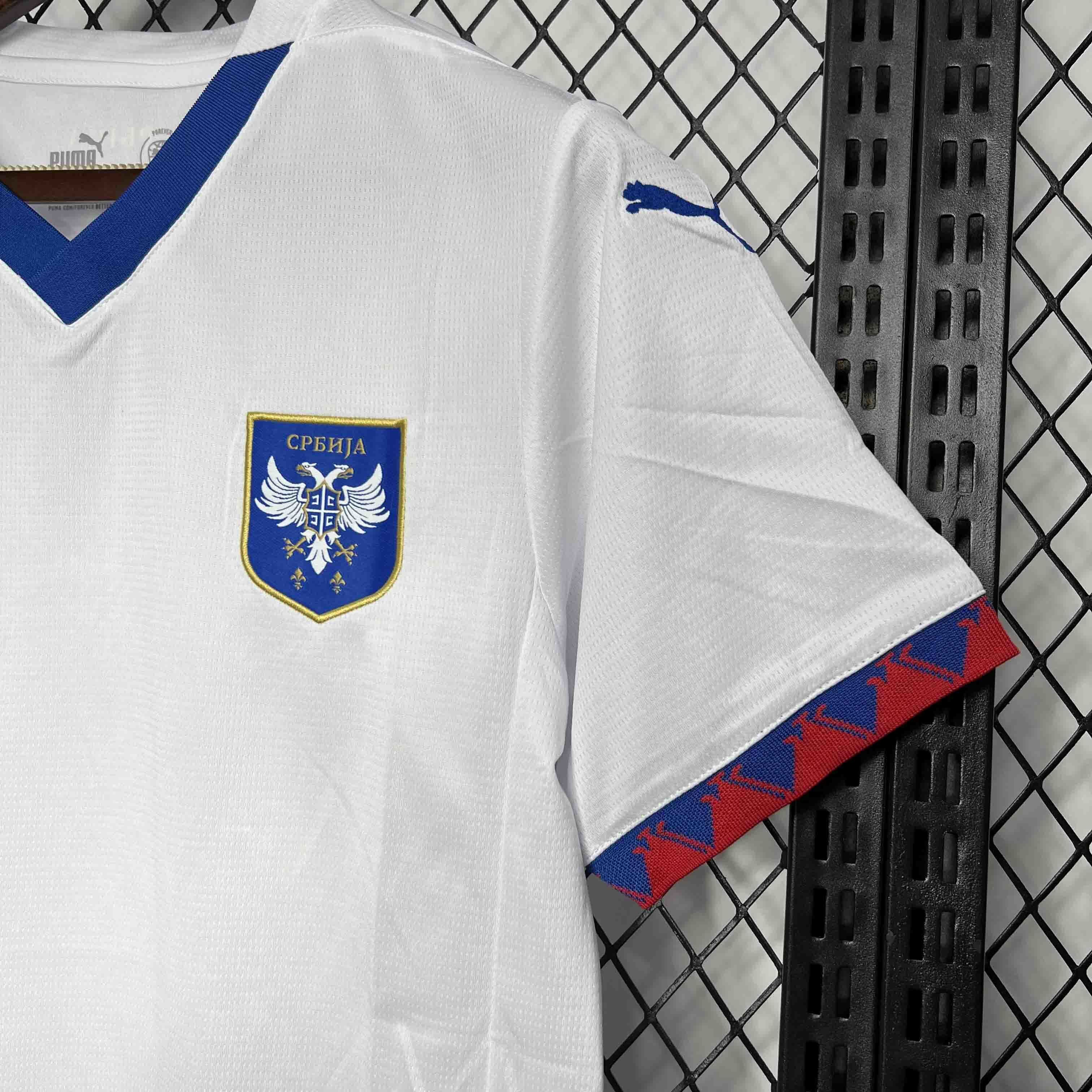 2024 Serbia Away Kit UEFA Euro Shirt Soccer Jerseys Yupoo 6