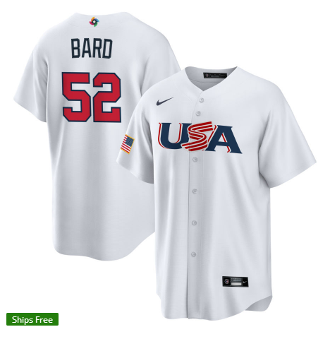 USA 2023 World Cup Baseball Jerseys 89