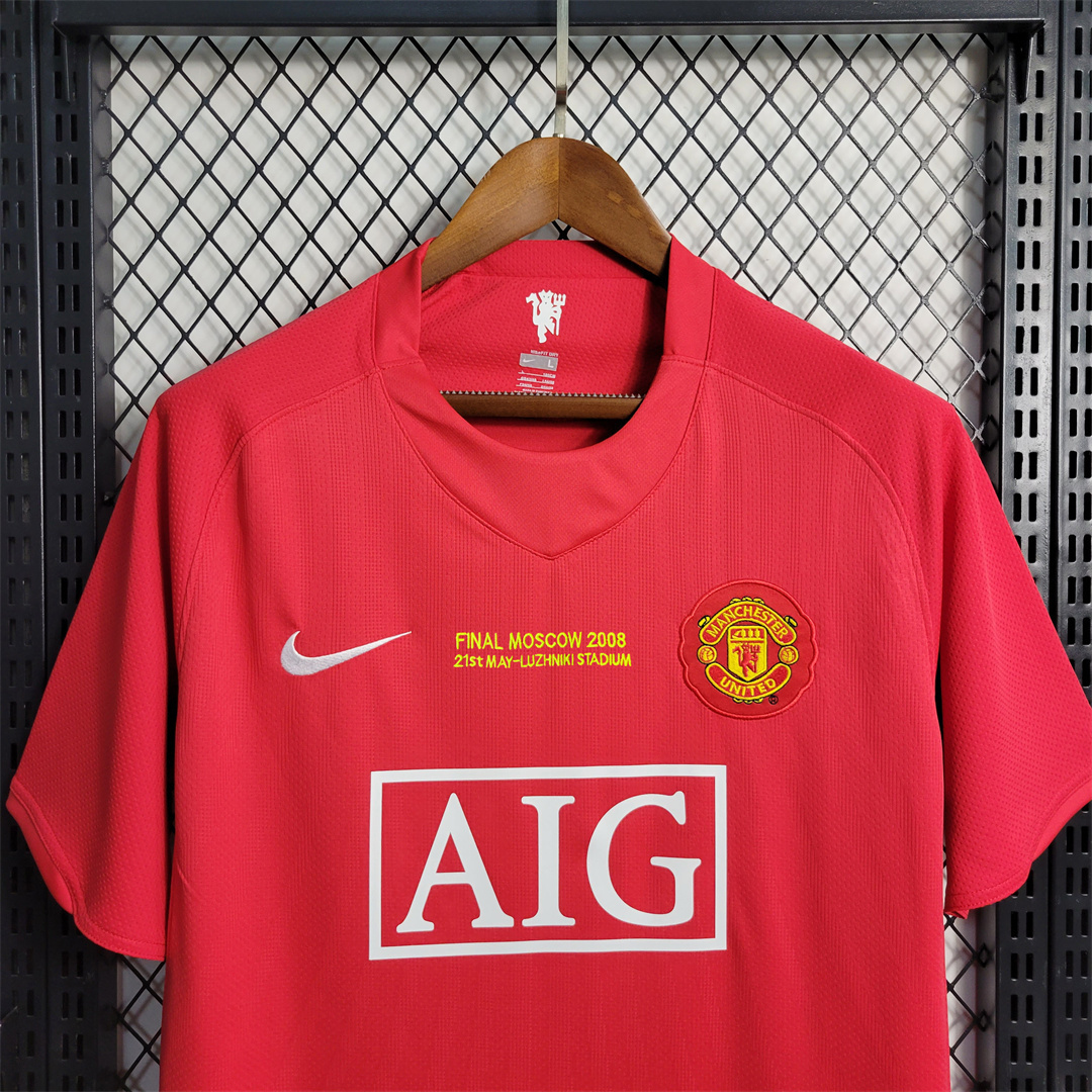 07-08 Manchester United Champions League version home 10