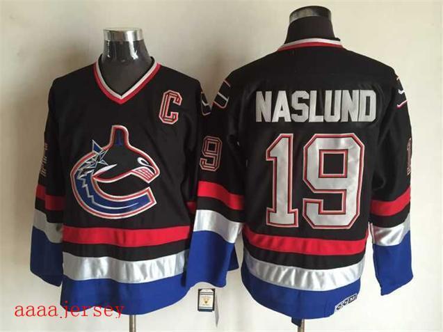 Vancouver Canucks retro ice hockey jersey M-3XL 温哥华加人队复古冰球服 4