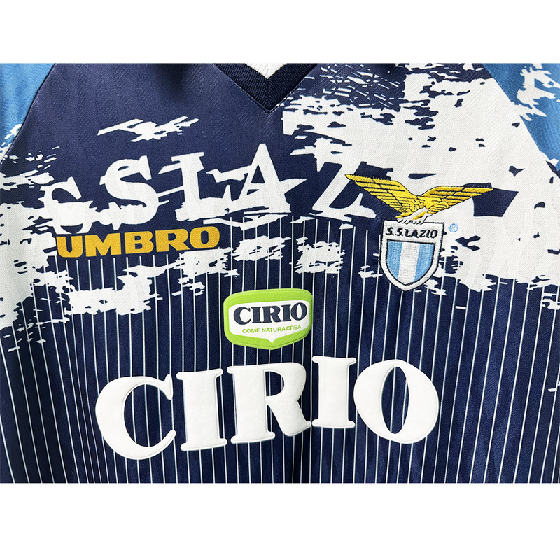 96-97 Lazio Away Retro Kit Vintage T-Shirt AAAAJersey Supplier Yupoo 3