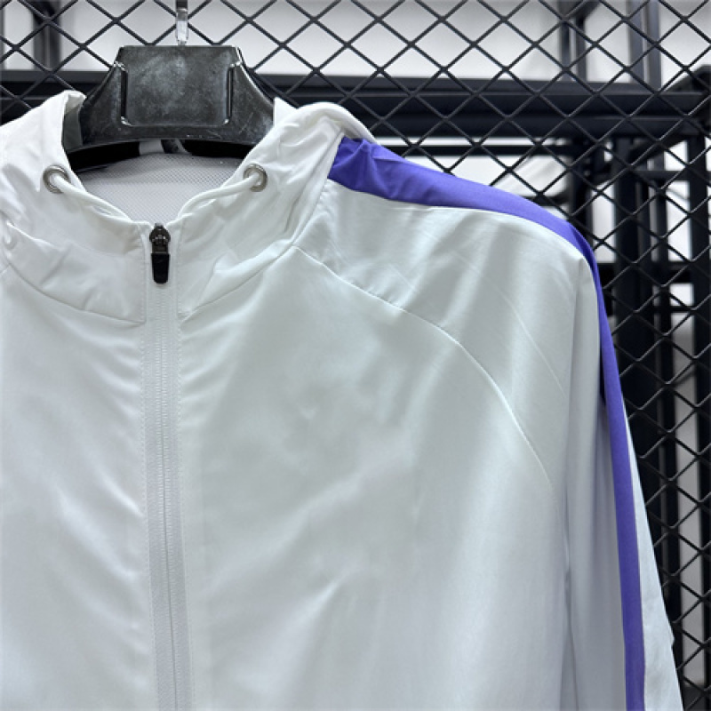 25-26 Tottenham Hotspur White Windbreaker Jackets AAAAJersey Supply Yupoo 2