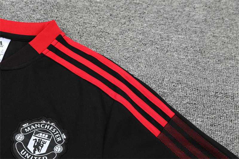 Manchester United Polo black red-three sides 4