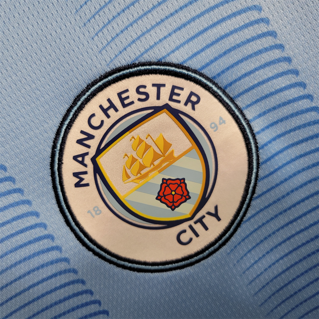 23-24 Manchester City home Long Sleeve 1