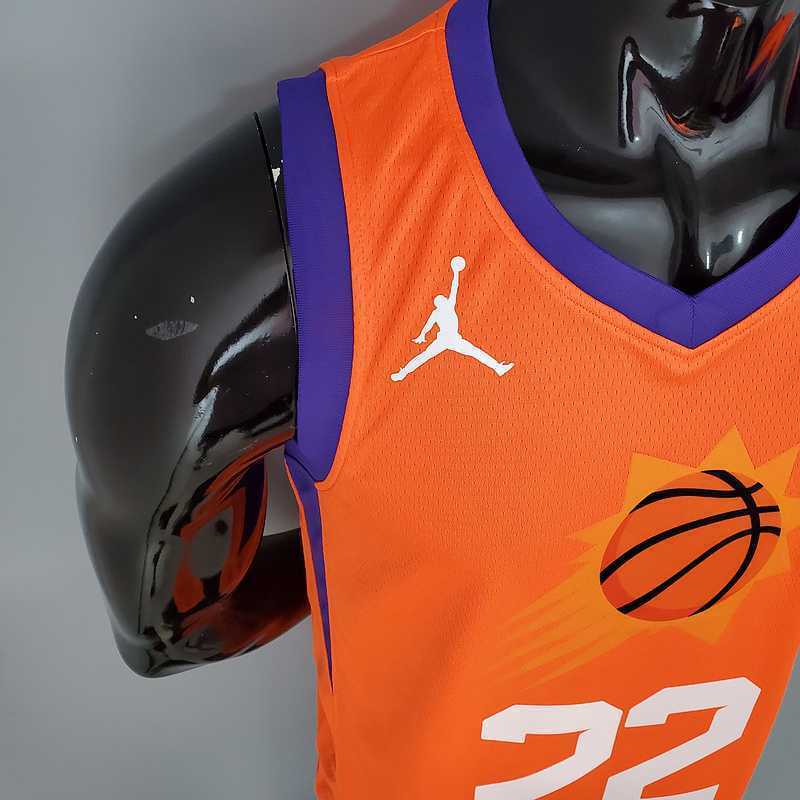 2021 AYTON#22 Suns Jordan Theme Orange 8