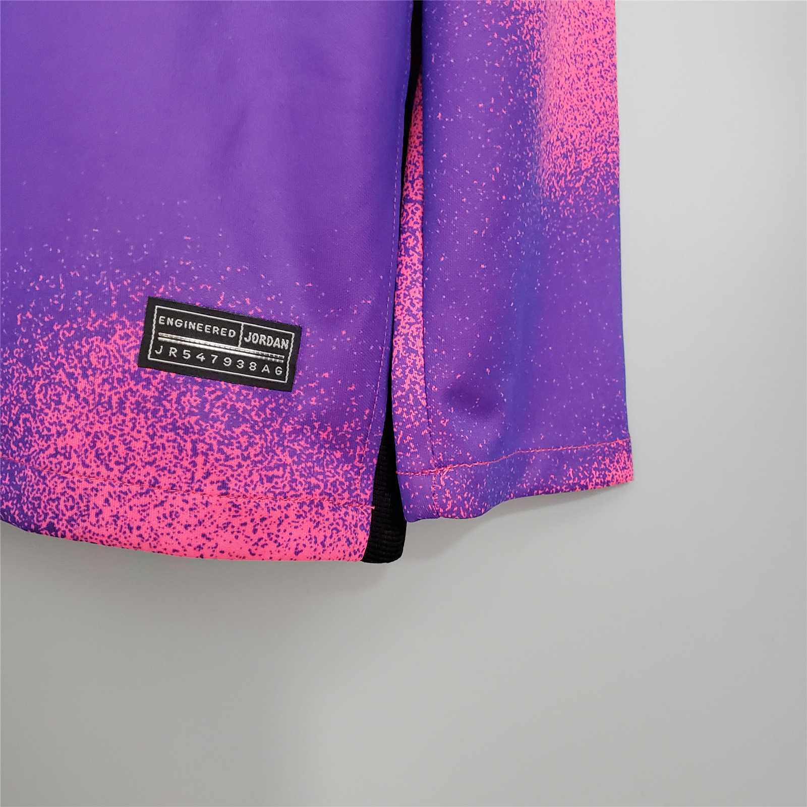 20-21 Jordan PSG fourth away purple Long Sleeve 5