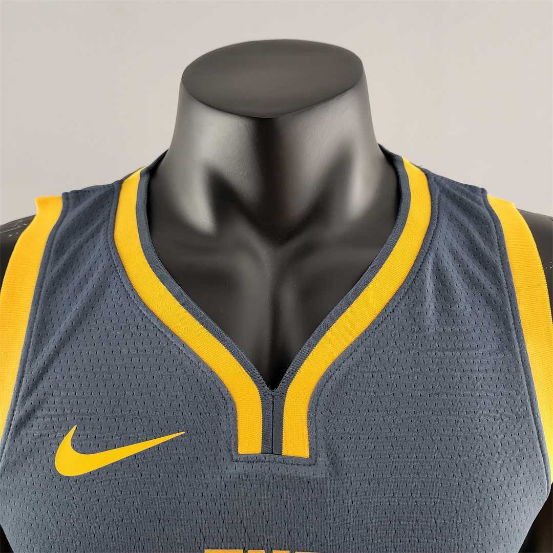 2018 POOLE#3 Golden State Warriors Grey NBA Jersey 1
