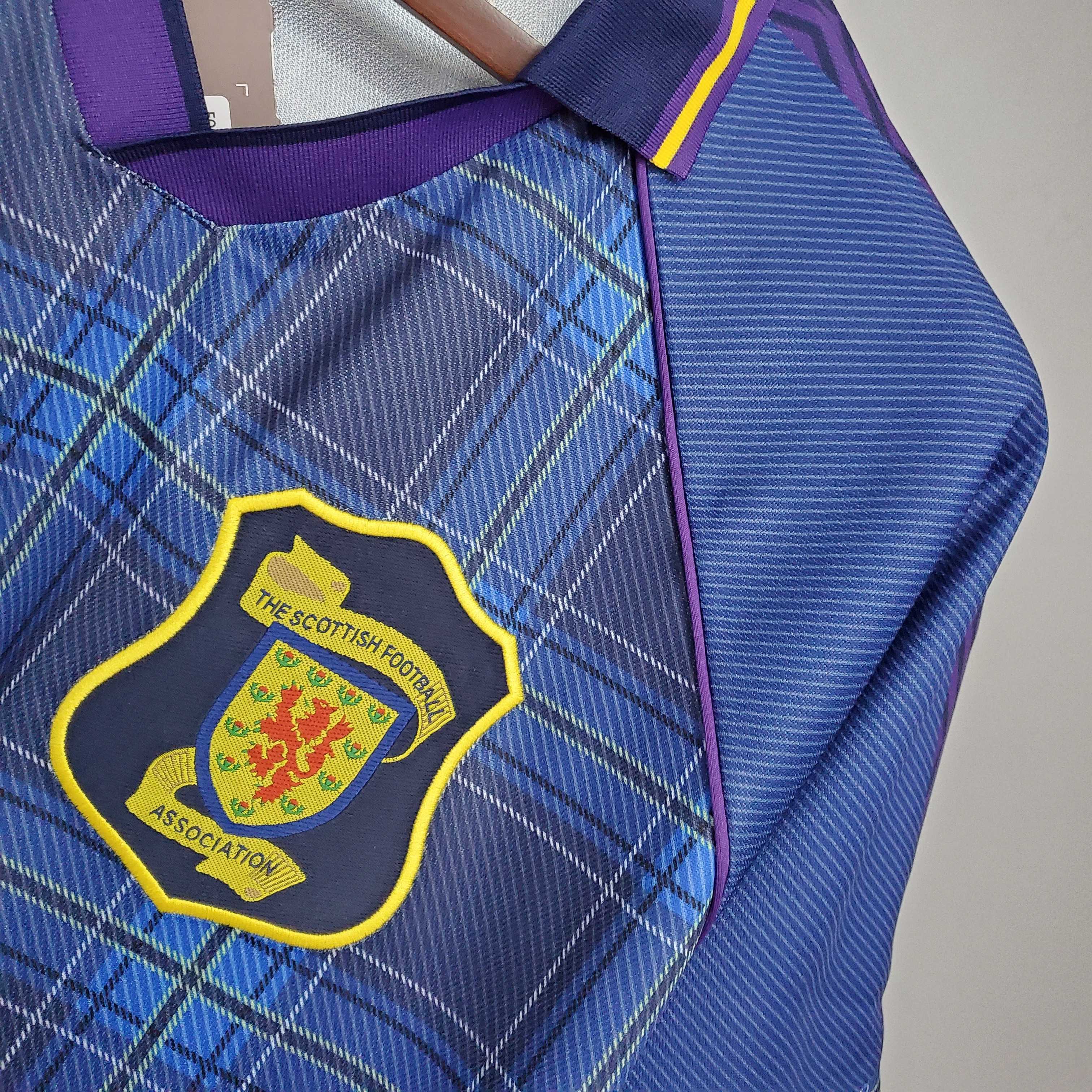 94-96 Scotland Home Retro Kit Football AAAAJersey Yupoo 4