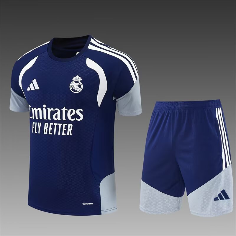 26-27 Real Madrid Mens Kit Royal Blue Training Suit Yupoo 6 1