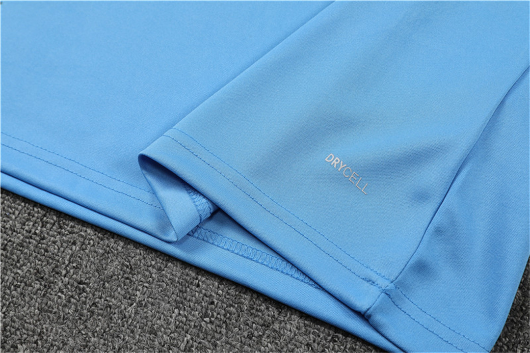 22-23 Manchester City Training Kit Blue 4