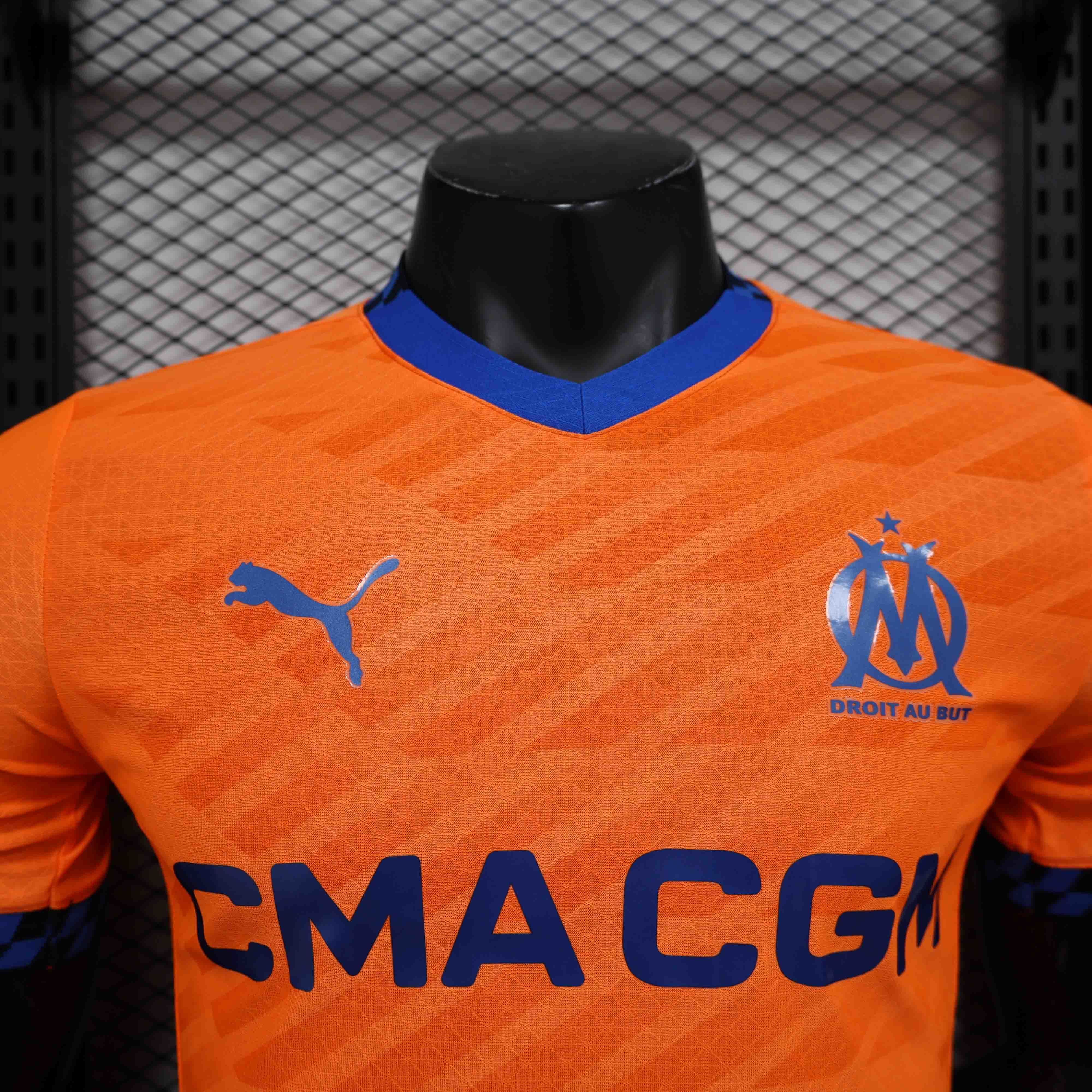 24-25 Marseille Third Kit Player Version Shirt AAAAJersey Supplier Yupoo 5