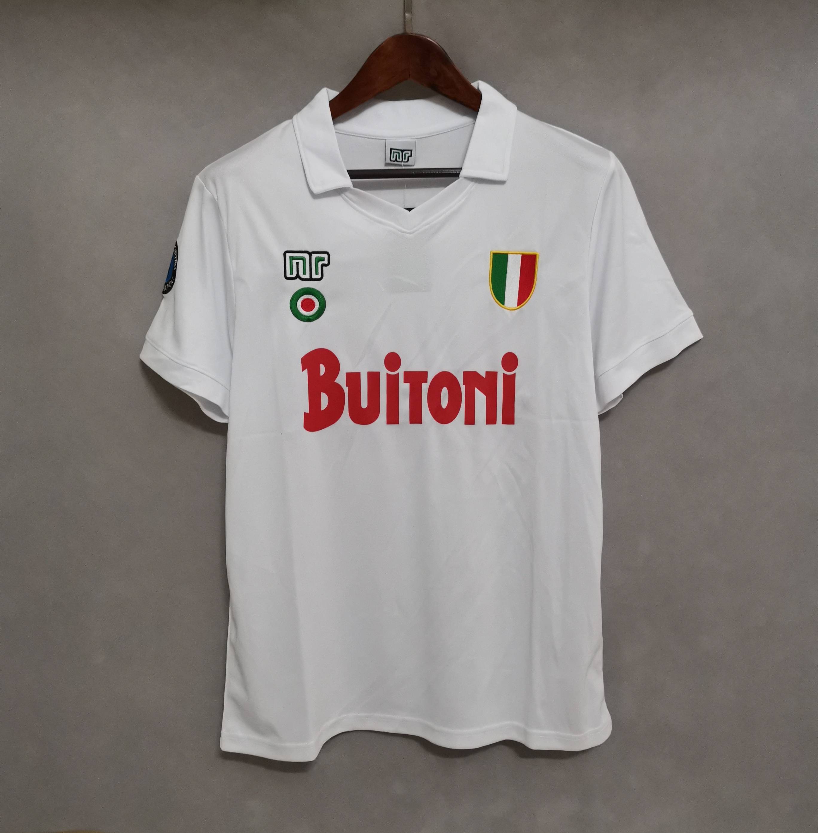 87-88 Napoli away white 3