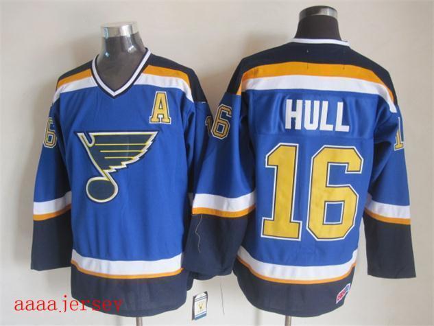 St. Louis Blues retro ice hockey jersey M-3XL 圣路易蓝调队复古冰球服 1