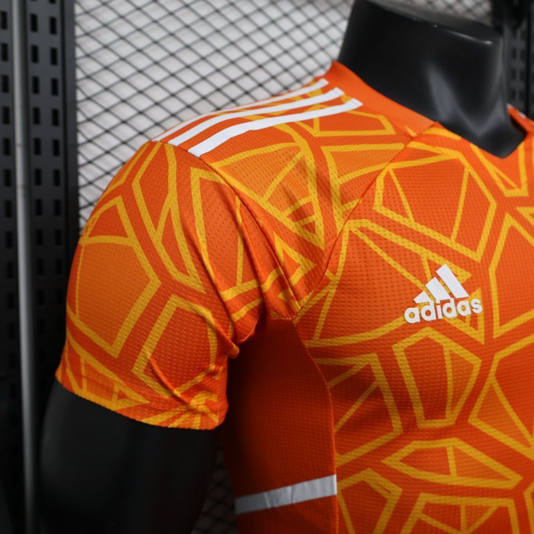 2023 Algeria Orange Player Version S-XXL Cheap Football Kit 8