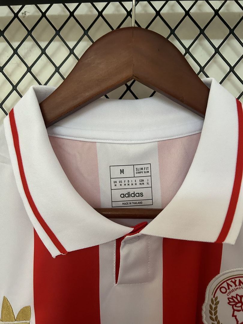 25-26 Olympiacos 100th Anniversary Kit Football T-Shirt AAAAJersey Supply Yupoo 5