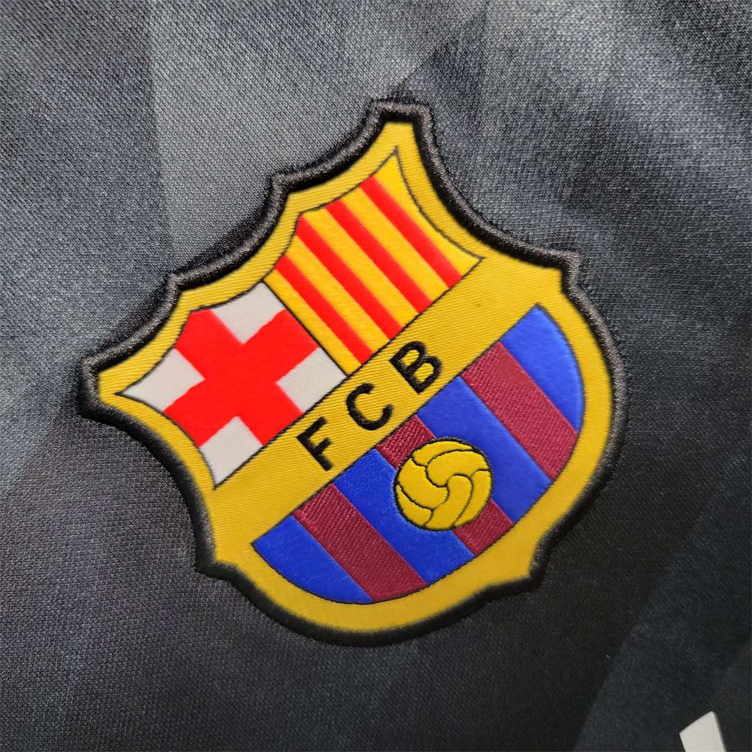 23-24 Barcelona Black Goalkeeper long sleeve 5