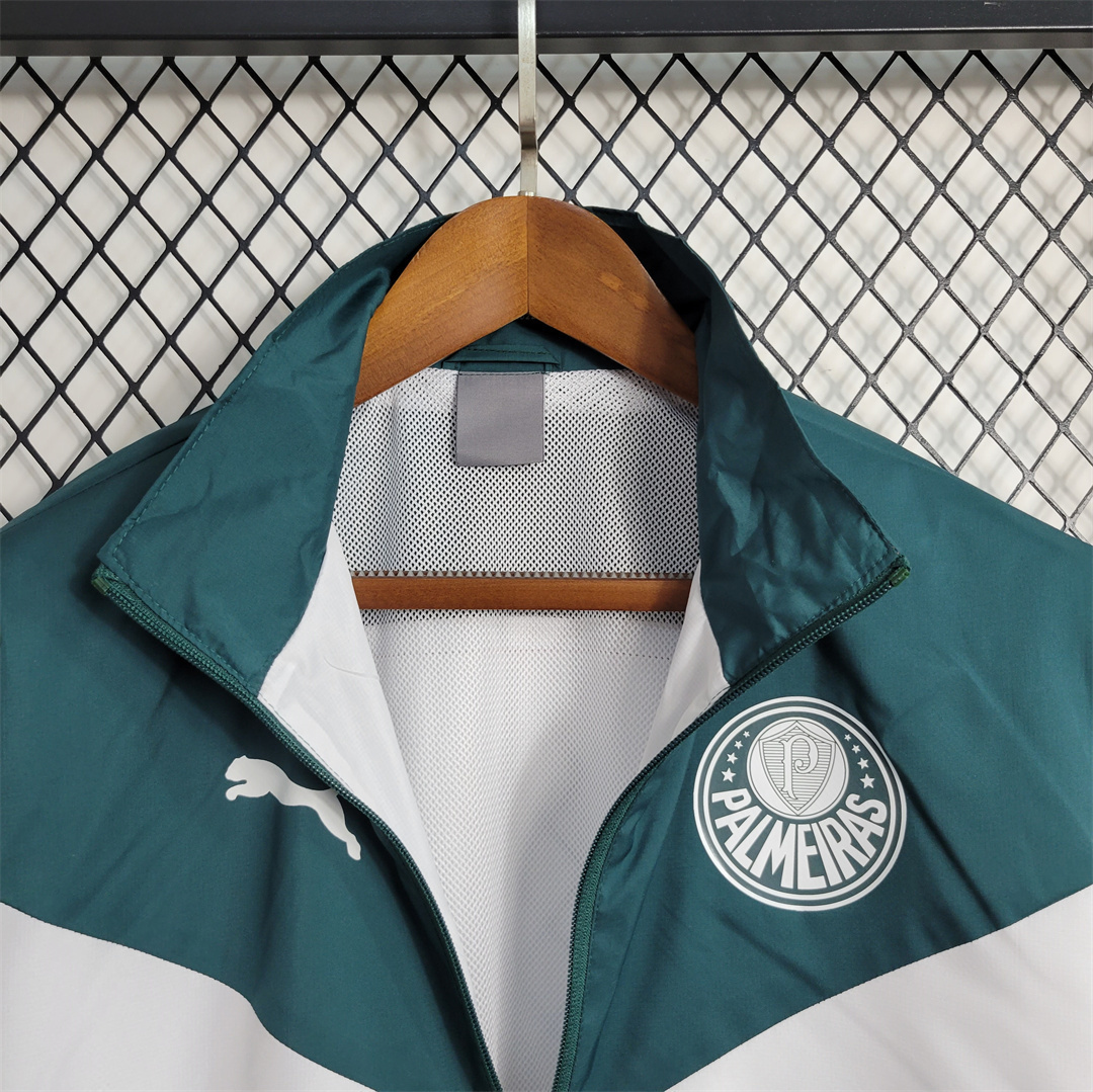 Palmeiras Windbreaker White-Green 2