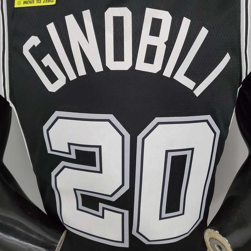GINOBILI#20 Spurs Black 3