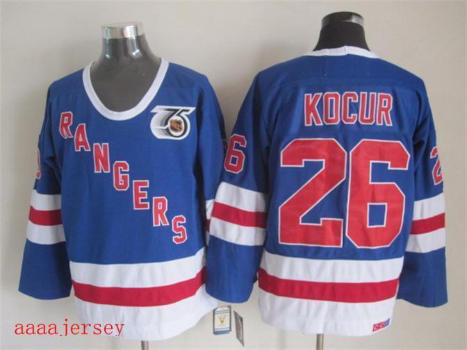 New York Rangers retro Ice Hockey jersey M-3XL 纽约游骑兵队复古冰球服 2