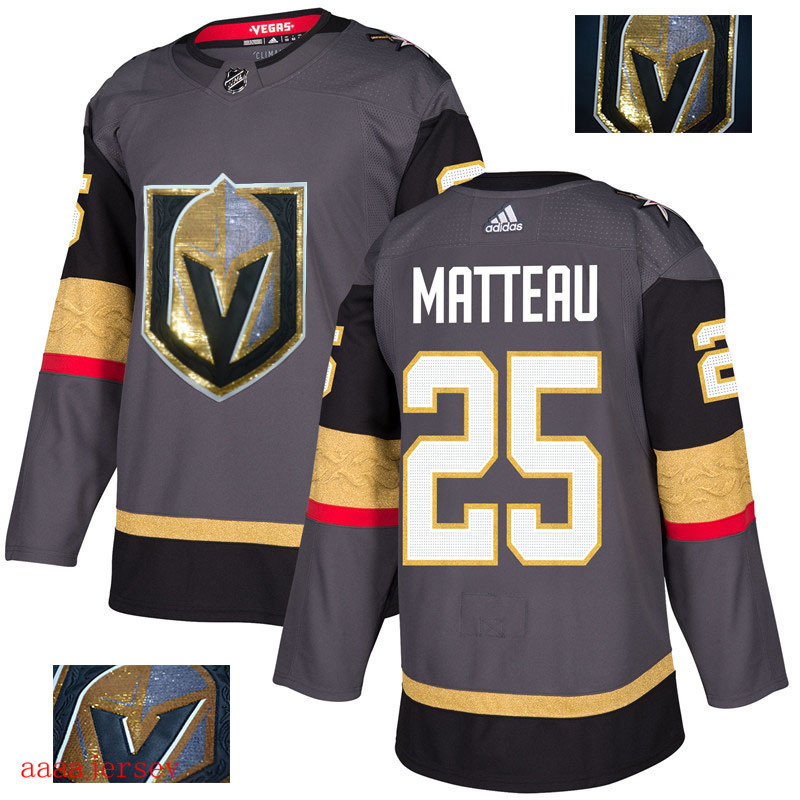 2018 Vegas Golden Knights ice hockey jersey M-3XL 维加斯金骑士队时尚亮片款冰球服 6