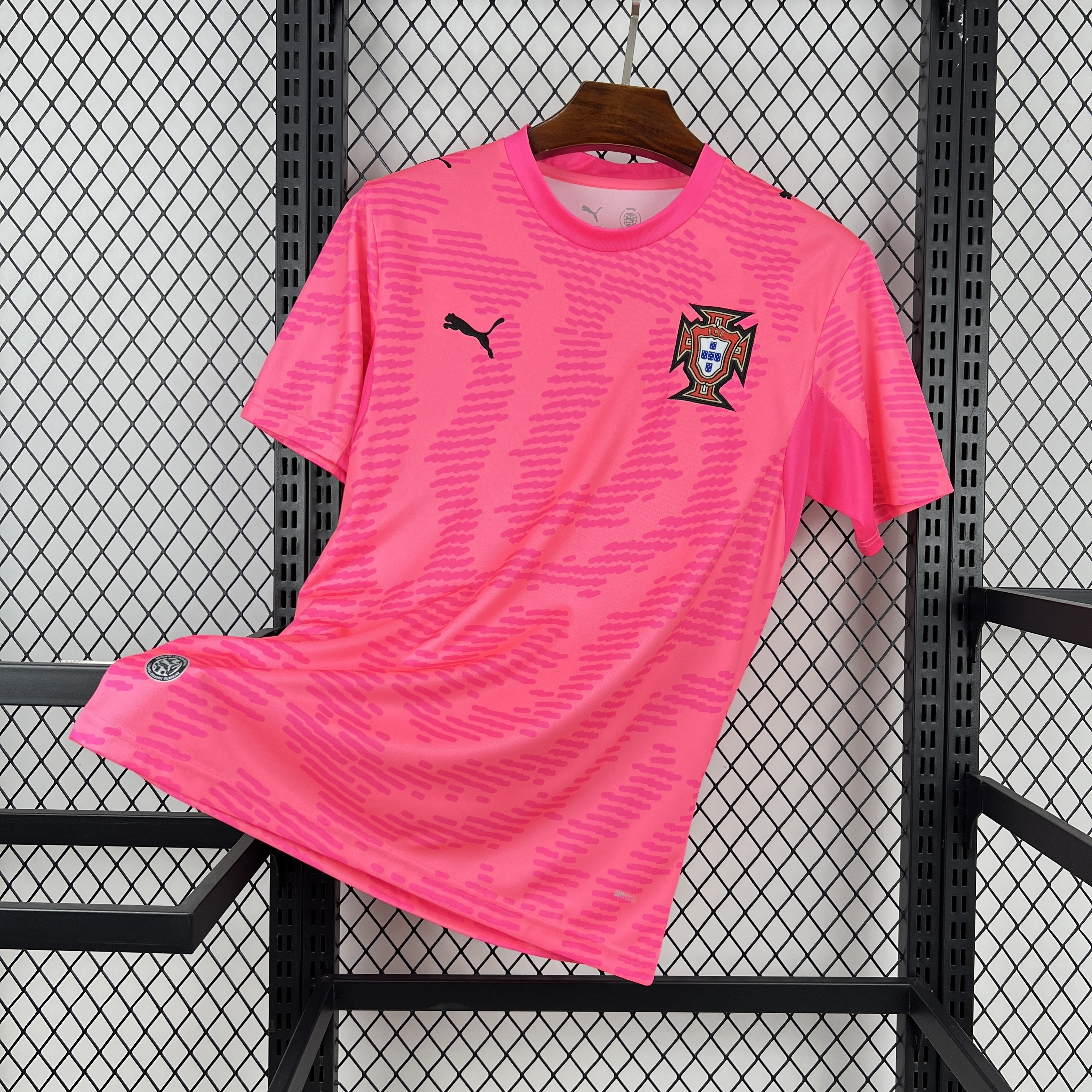 2026 Portugal Mens Special Edition Kit Soccer Pink T-Shirt AAAAJersey Supply Yupoo7