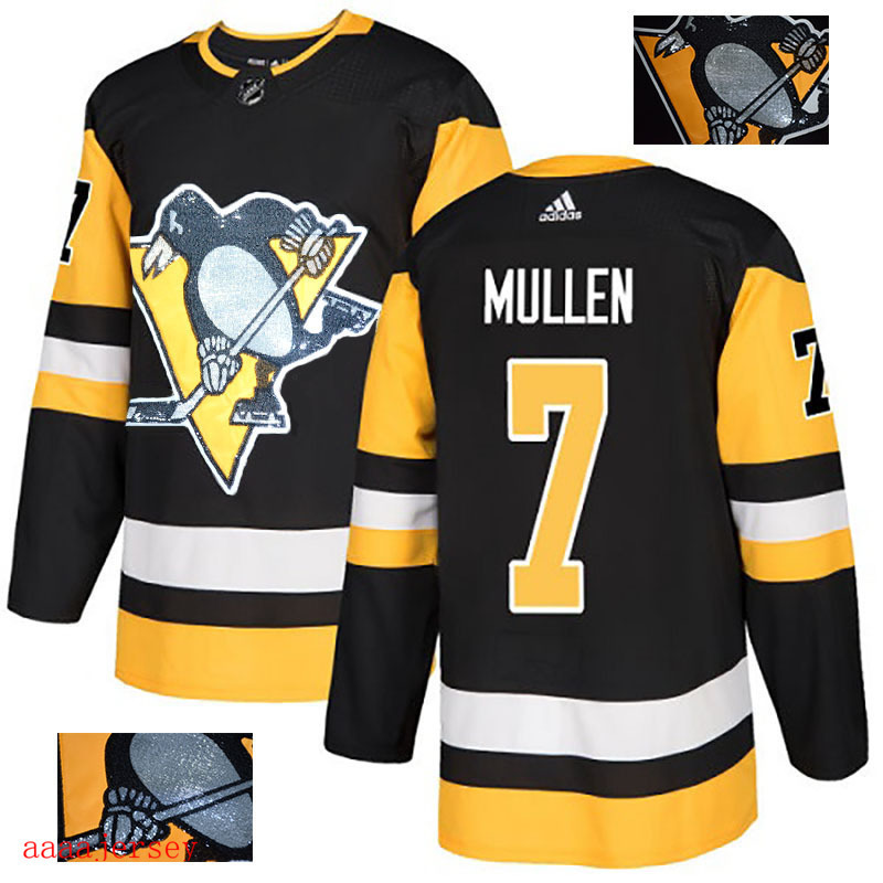 2018 Pittsburgh Penguins ice hockey jersey M-3XL 匹兹堡企鹅队时尚亮片款冰球服 29
