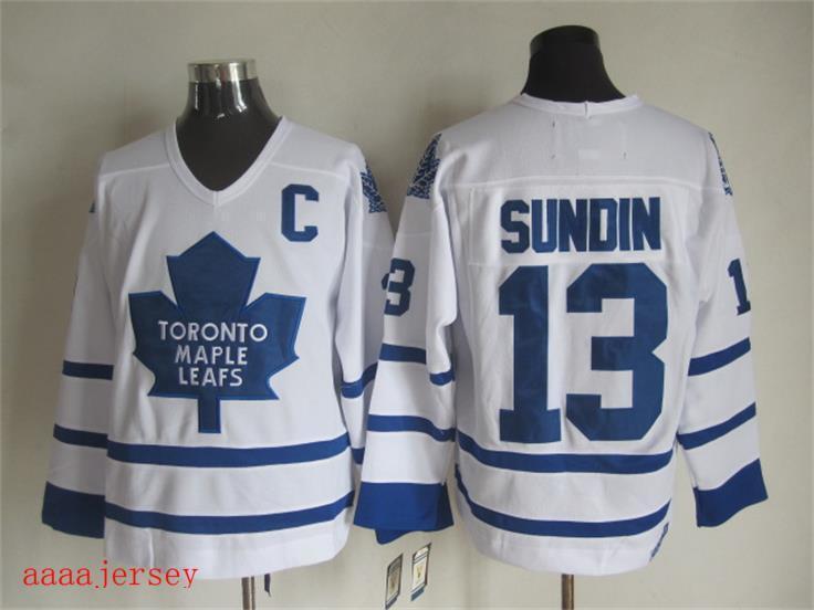 Toronto Maple Leafs retro ice hockey jersey M-3XL 多伦多枫叶队复古冰球服 1