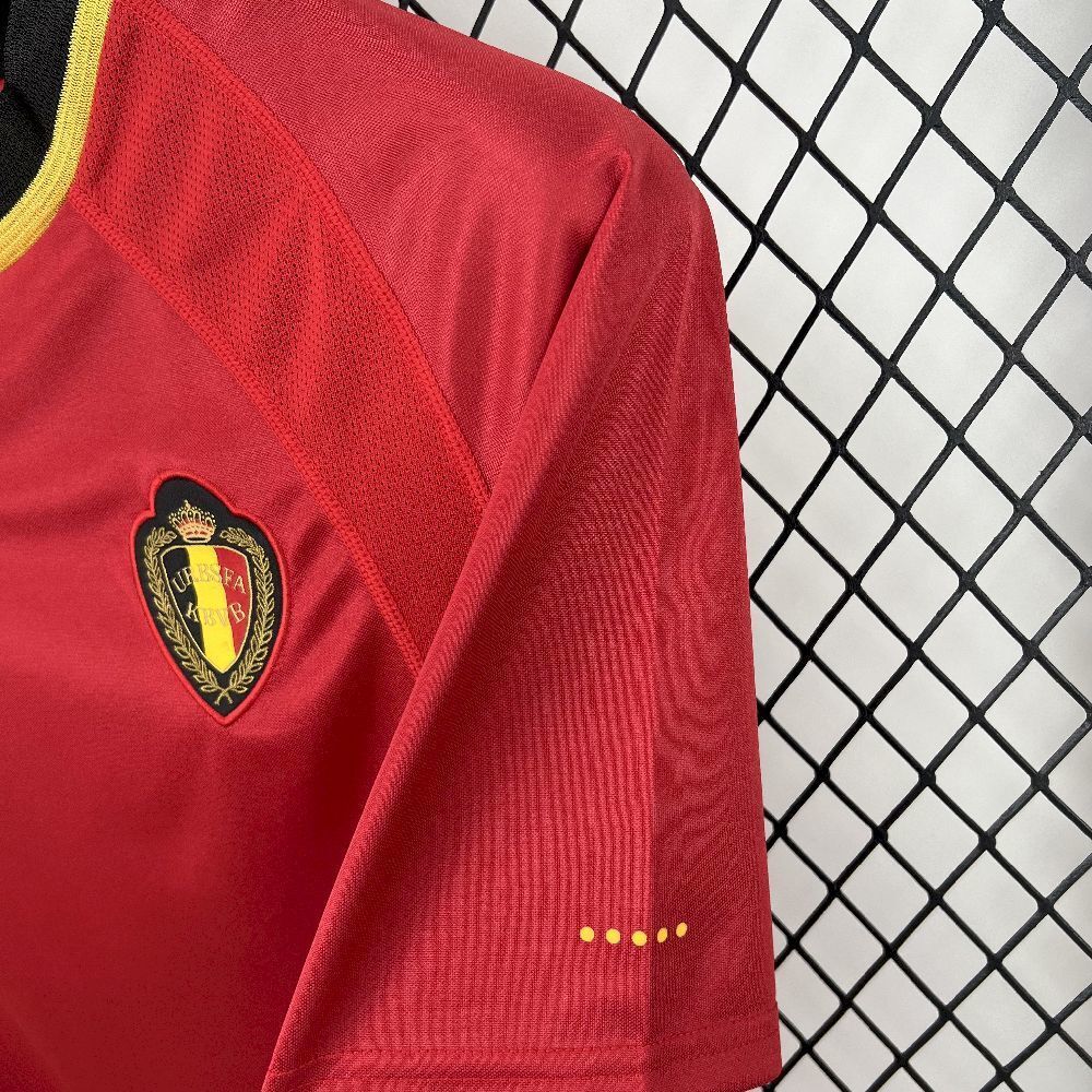 2000 Belgium Home Retro Kit Vintage Shirt Sino AAAAJersey Supply Yupoo 1