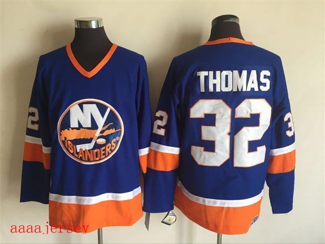 New York Islanders retro Ice Hockey jersey M-3XL 纽约岛人队复古冰球服 2