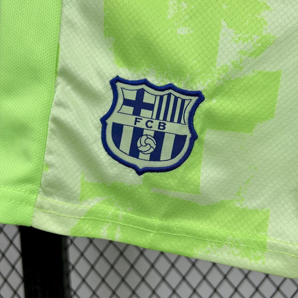 24-25 Barcelona Third Travis Scott Edition Kid Kits Youth Apparels Soccer AAAAJersey Yupoo 6