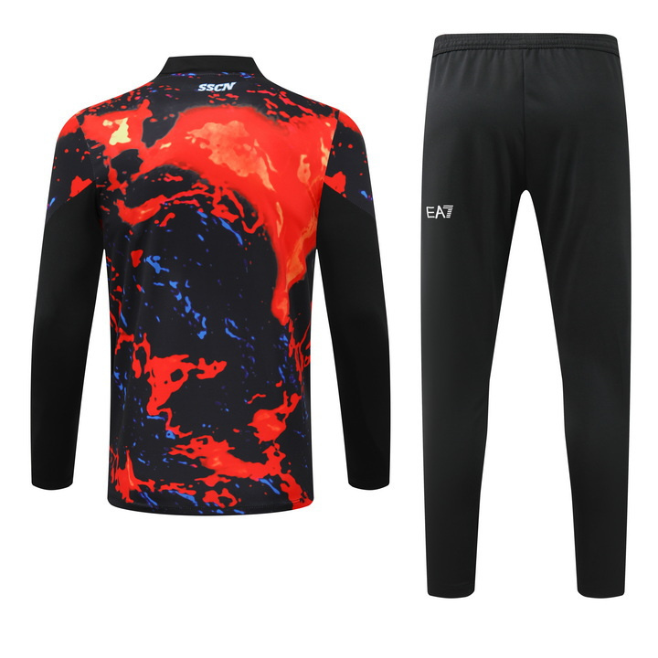 24-25 Napoli Long Sleeve Training Suit Football Shirts 3