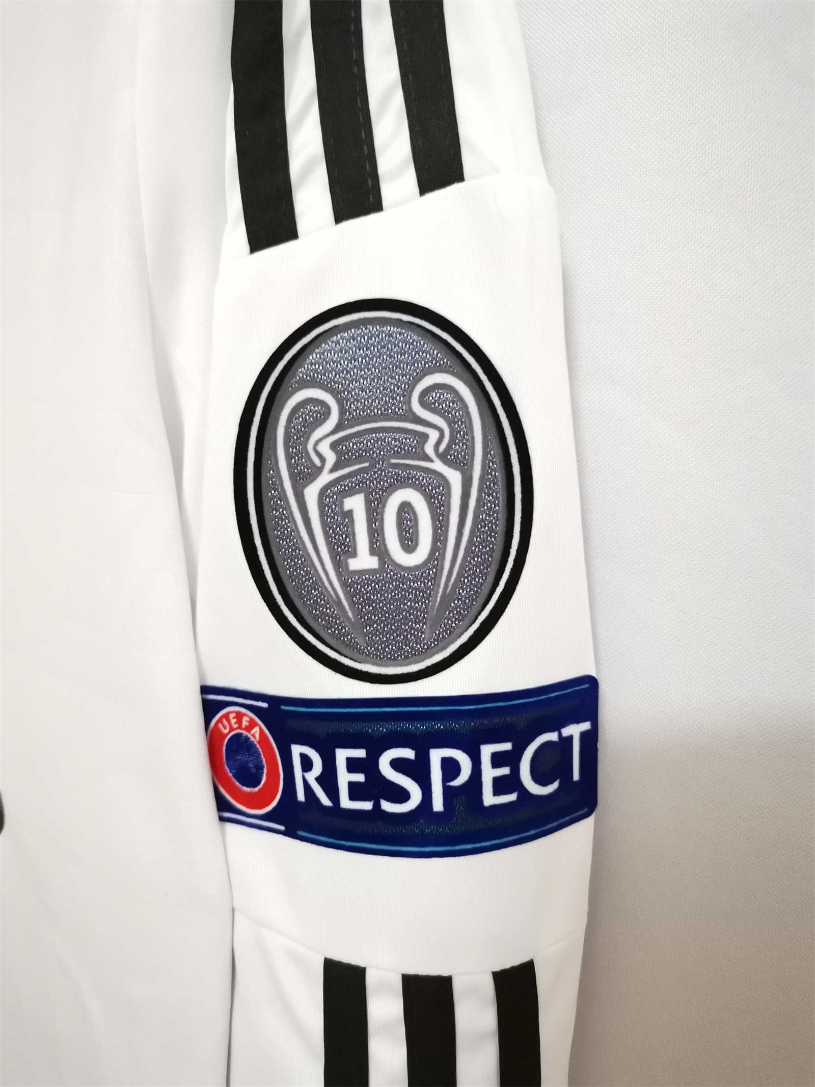 14-15 Real Madrid home Long Sleeve 10