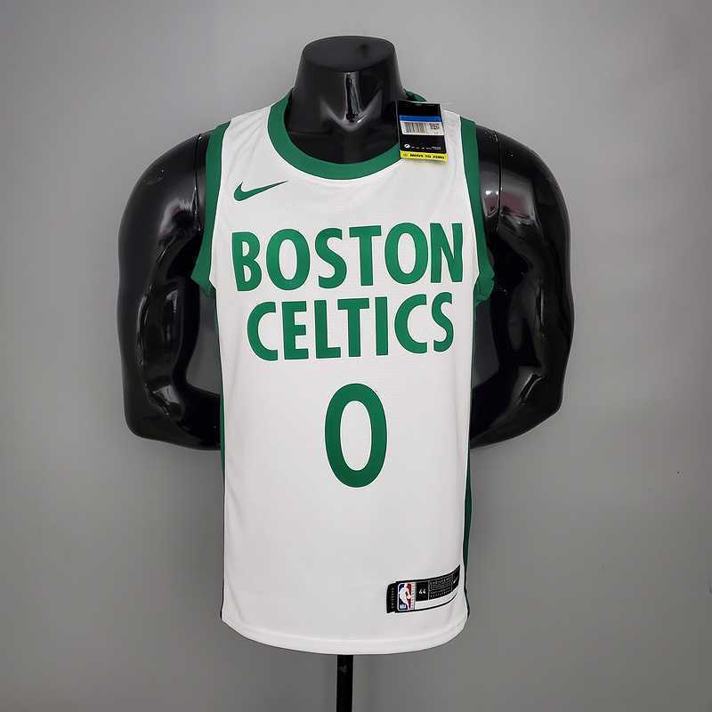 TATUM #0 Celtics White City Edition