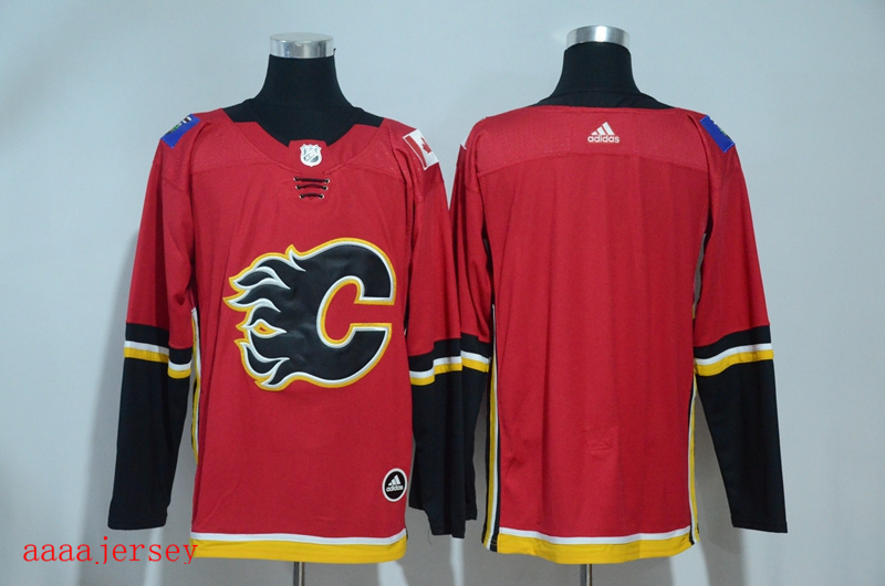 Calgary Flames ice hockey jersey M-3XL 卡加利火焰队冰球服-1