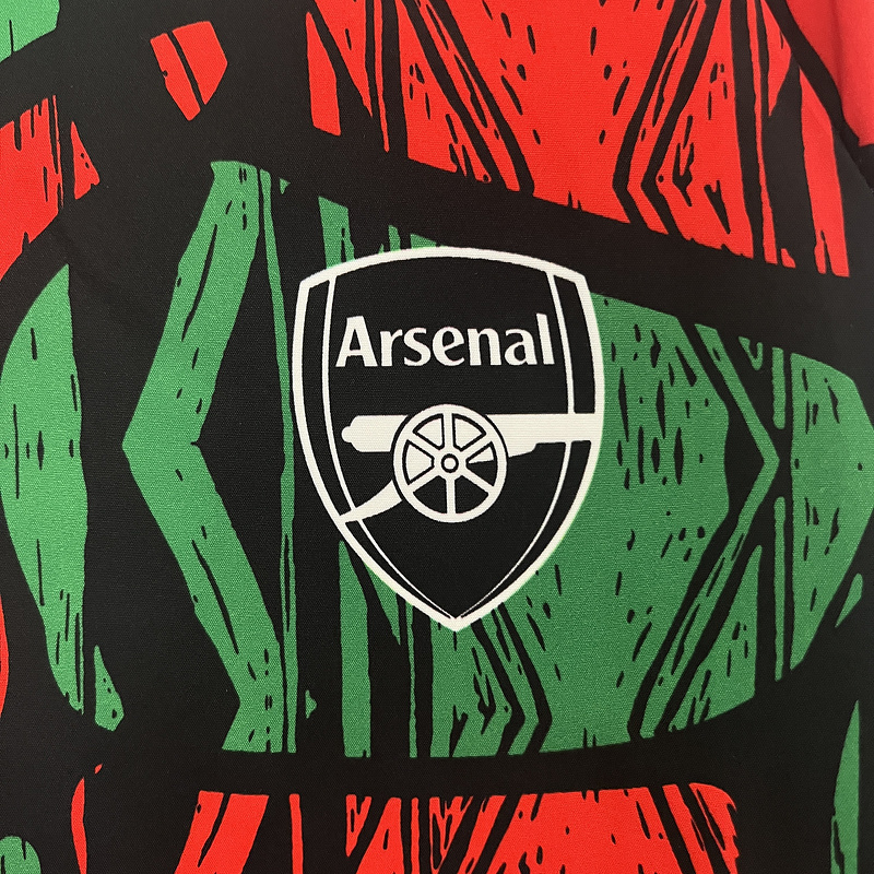 24-25 Arsenal Red&Green Windbreaker Jacket Football AAAAJersey Yupoo 3