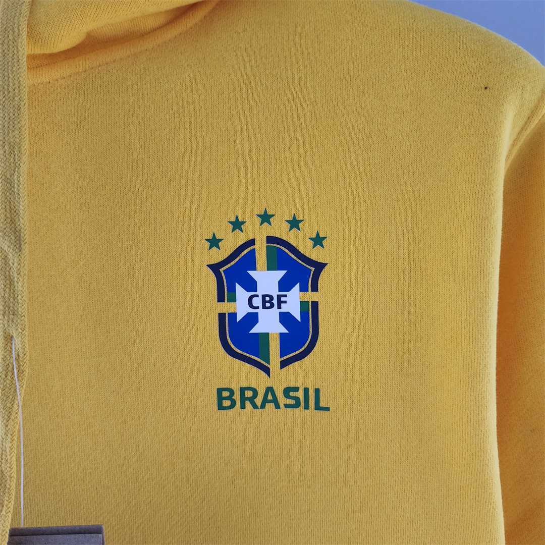 2022 Brazil Hoodie Yellow 7