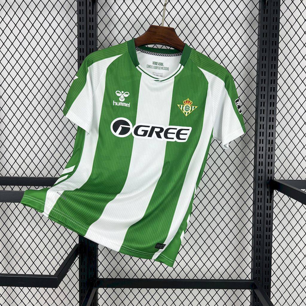 25-26 Real Betis Home Shirt Football Apparels AAAAJersey Supply Yupoo