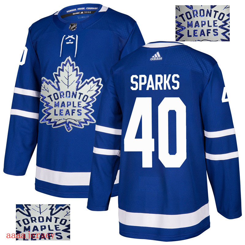 2018 Toronto Maple Leafs ice hockey jersey M-3XL 多伦多枫叶队时尚亮片款冰球服 12