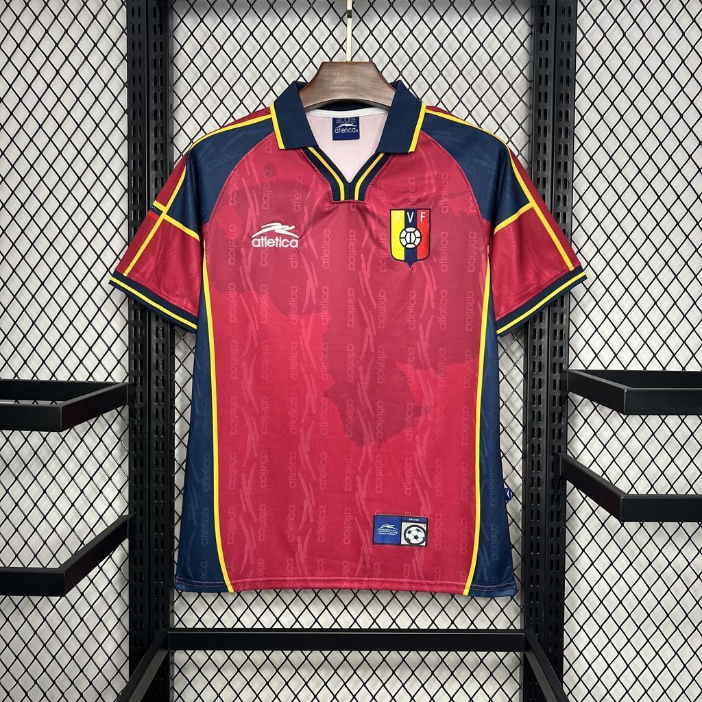 2000 Venezuela Home Retro Kit Vintage Shirt Football AAAAJersey Yupoo
