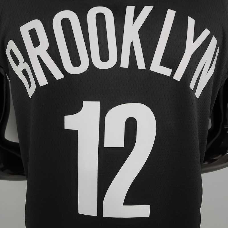 HARRIS#12 Brooklyn Nets black 6