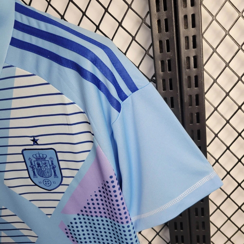 2024 Argentine Goalkeeper Blue Kit Football AAAAJersey Supplier 5