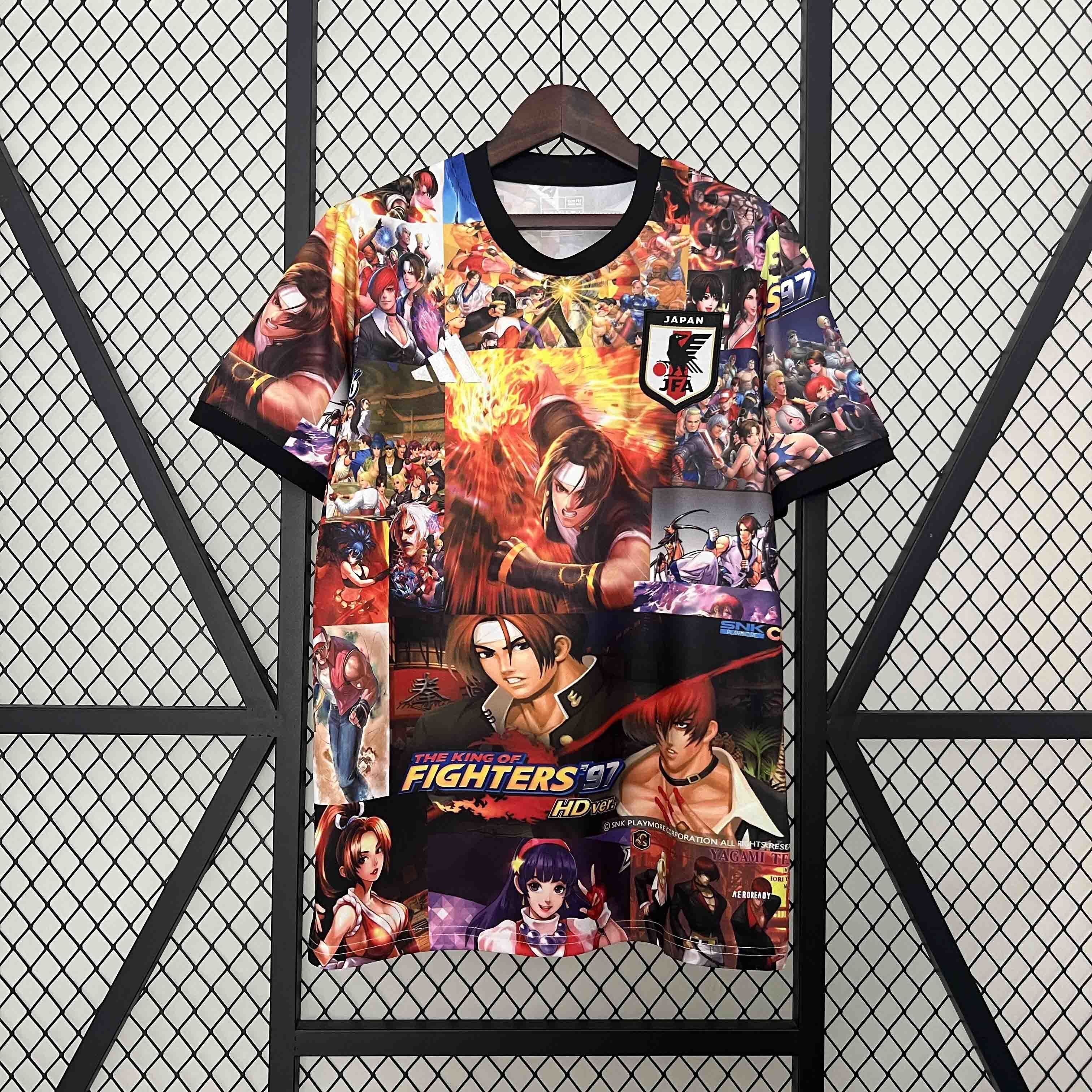2024 Japan King of Fighters 97 Special Edition Kit Football Uniform AAAAJerseys Dropshipping Yu