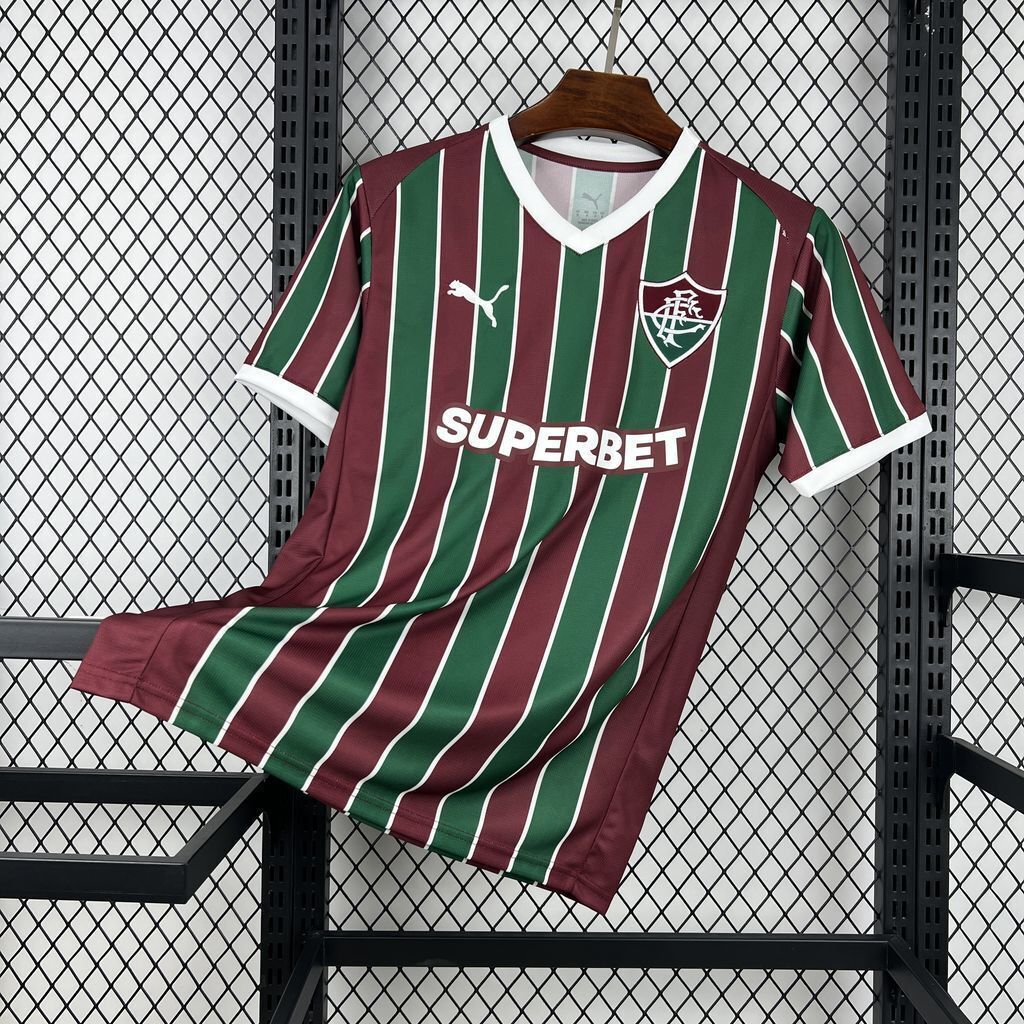 26-27 Fluminense Home Kit Football T-Shirt AAAAJersey Supply Yupoo