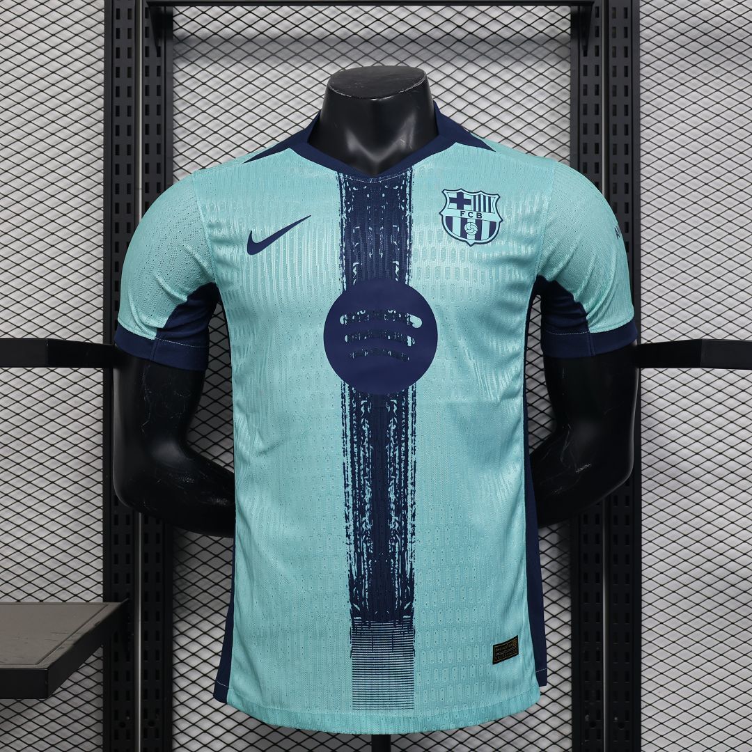 25-26 Barcelona 125th Anniversary Blue Special Edition Player Version Shirt AAAAJersey Wholesal