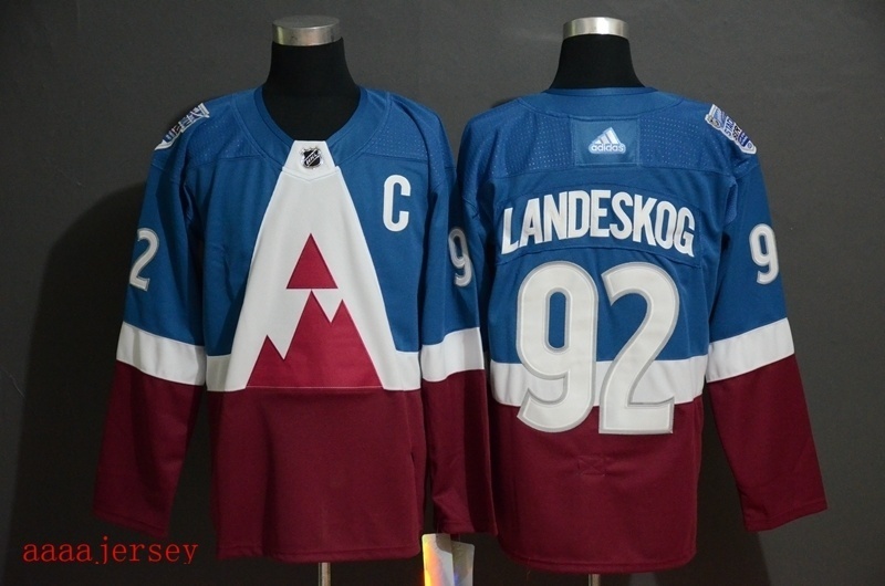 Colorado Avalanche ice hockey jersey M-3XL 科罗拉多雪崩队冰球服